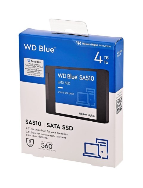 SSD WD Blue 4TB SATA WDS400T3B0A