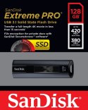 EXTREME PRO USB 3.1/SOLID STATE FLASH DRIVE 128GB