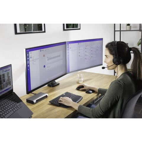 Kensington Podwójne ramię SmartFit One-Touch do monitora, z regulacją wysokości