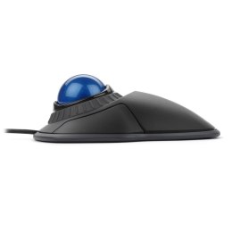 Kensington Trackball Orbit Mysz przewodowa z pierścieniem przewijania oferuje lepszą ergonomię, czarna
