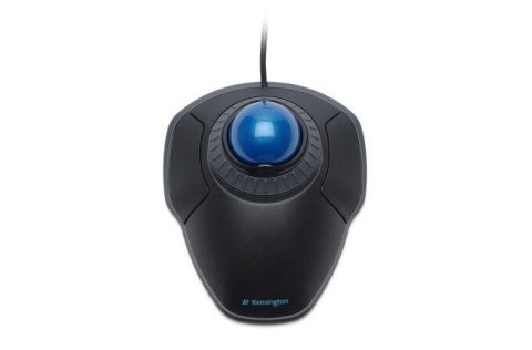 Kensington Trackball Orbit Mysz przewodowa z pierścieniem przewijania oferuje lepszą ergonomię, czarna