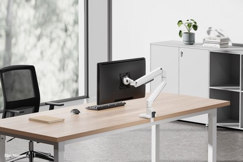 Neomounts DS70-250WH1 uchwyt / stojak do monitorów 88,9 cm (35") Biurko Biały