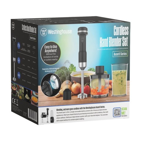 Bezprzewodowy blender ręczny 4w1 Westinghouse Avanti WKHBA01