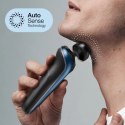 Braun Series 6 61-B4500cs - Golarka foliowa - Niebieski - Przyciski - LED - Ładowanie - Zasilanie - AC/Bateria