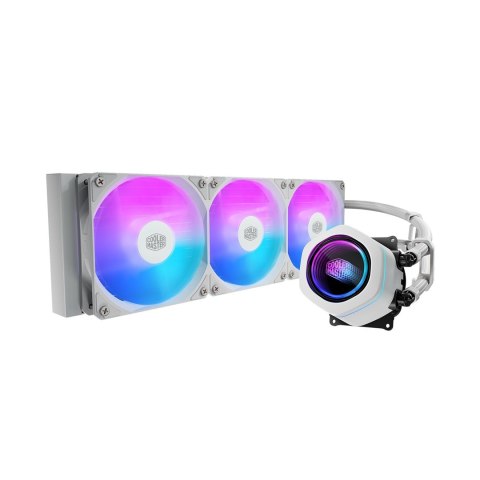 Cooler Master MasterLiquid Core Nex Procesor Zestaw do chłodzenia płynami 12 cm Biały 1 szt.