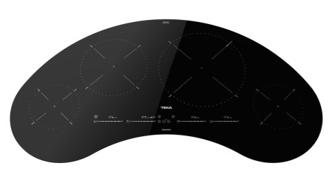 Teka IKC 94628 MST BK Czarny Wbudowany 95 cm Płyta indukcyjna strefowa 4 stref(y)