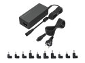 Conceptronic OZUL08B10 adapter zasilający/ inwentor Wewnętrzna 90 W Czarny