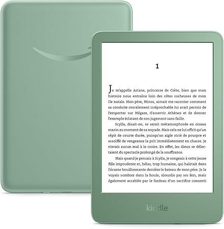 Czytnik e-booków New Kindle (11th Generation) - 2024 release 6" glare-free 16GB Wi-Fi (Without Lockscreen Ads) Matcha