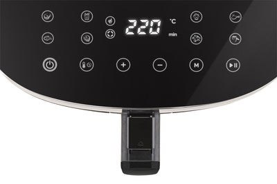 Eta Fritta Digi Podwójny 7,2 l Autonomiczny 1800 W Frytkownica na gorące powietrze Czarny