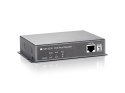 Wzmacniacz sygnału LevelOne PoE+ 1xPoE 100Mbps szary