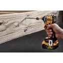 Zakrętarka akumulatorowa udarowa DEWALT DCF850NT-XJ klucz udarowy 1/4" 18V Czarny, Żółty