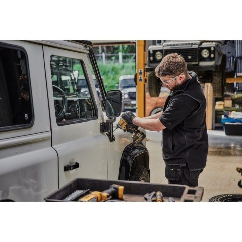 Zakrętarka akumulatorowa udarowa DEWALT DCF850NT-XJ klucz udarowy 1/4" 18V Czarny, Żółty