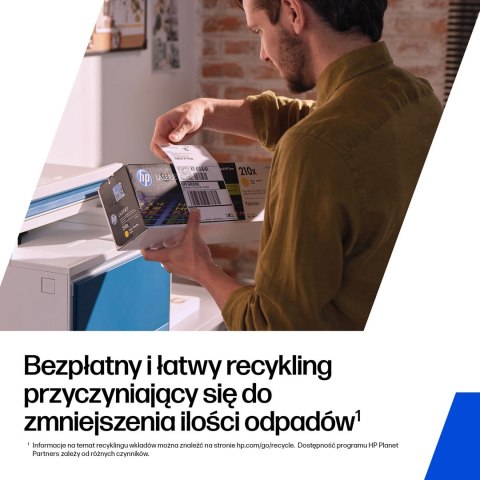 HP 410X oryginalny wkład z błękitnym tonerem LaserJet XL