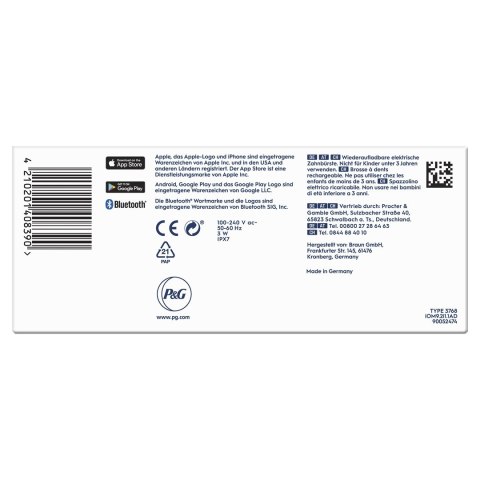 Obrotowo-pulsacyjna szczoteczka do zębów Oral-B iO Series 9n iO 9 Rose Quartz