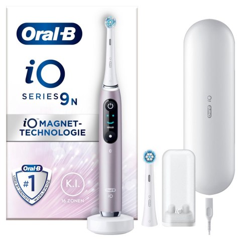 Obrotowo-pulsacyjna szczoteczka do zębów Oral-B iO Series 9n iO 9 Rose Quartz