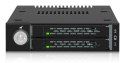 IcyDock M.2 PCIe NVMe SSD Mobilny stojak do zewnętrznych 3.5 4i 2x