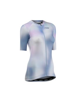 Koszulka rowerowa NORTHWAVE Blade Woman Jersey S/s szara - S