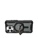 Etui plecki Urban Armor Gear Plasma XTE AW82-09H do Apple iPhone 16 Pro Czarny, Pomarańczowy