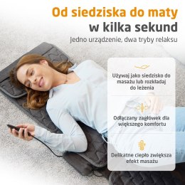 Biurowa mata masująca Shiatsu Medisana MC 700 2 poziomy intensywności | punktowy ucisk | podgrzewanie | 474 x 780 mm