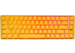 Ducky One 3 SF Yellow klawiatura Gaming USB Niemiecki Żółty