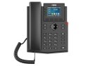 Fanvil X303-2 telefon VoIP Czarny 4 linii LCD