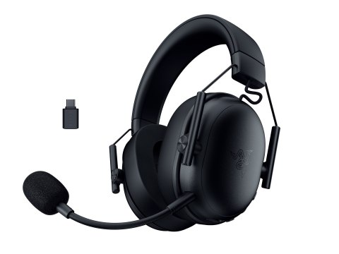 Razer BlackShark V3 X HyperSpeed Zestaw słuchawkowy Przewodowy i Bezprzewodowy Opaska na głowę Gaming USB Typu-A Bluetooth Biały