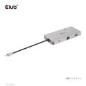 CLUB3D CSV-1594 stacja dokująca USB 3.2 Gen 1 (3.1 Gen 1) Type-C Czarny, Szary