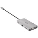 CLUB3D CSV-1594 stacja dokująca USB 3.2 Gen 1 (3.1 Gen 1) Type-C Czarny, Szary