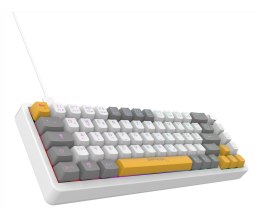 INCA Gaming Tastatur RGB/RedSwitch/USB/Mechan. 2.00m weiĂź