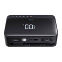 Baseus Super Energy BS-CH013 4in1 - urządzenie do rozruchu silnika z latarką, powerbankiem 6000mAh, kompresorem (czarny)