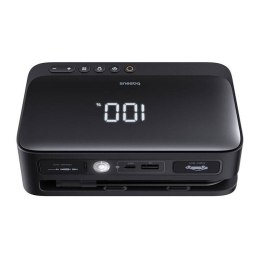 Baseus Super Energy BS-CH013 4in1 - urządzenie do rozruchu silnika z latarką, powerbankiem 6000mAh, kompresorem (czarny)