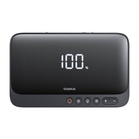Baseus Super Energy BS-CH013 4in1 - urządzenie do rozruchu silnika z latarką, powerbankiem 6000mAh, kompresorem (czarny)