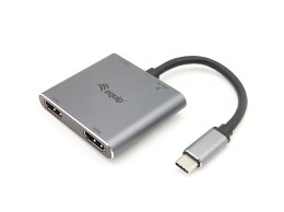 Equip 133484 stacja dokująca USB 3.2 Gen 1 (3.1 Gen 1) Type-C Srebrny