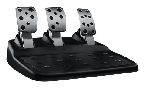 Logitech G 991-000539 kontroler gier Aluminium, Czarny USB Kierownica + pedały + zestaw słuchawkowy PC, PlayStation 4, PlayStati