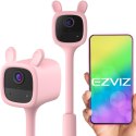 Niania elektroniczna EZVIZ BM1 Peach Bunny Pink - Kamera IP Wless WiFi microSD