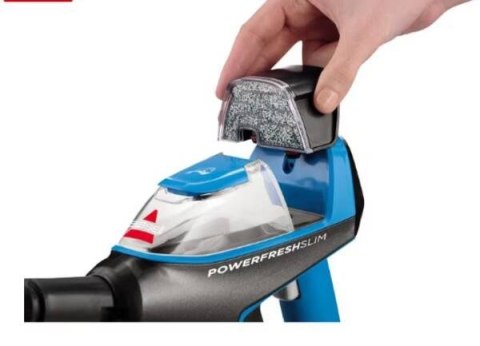 Bissell 1946218 odkurzacz parowy Mop parowy 0,3 l 1600 W Niebieski, Czarny