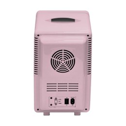 Mini lodówka z lusterkiem do makijażu LED ELLE Home ESDAFX08PUEU 8L fioletowa