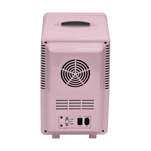Mini lodówka z lusterkiem do makijażu LED ELLE Home ESDAF01PUEU 6L fioletowa