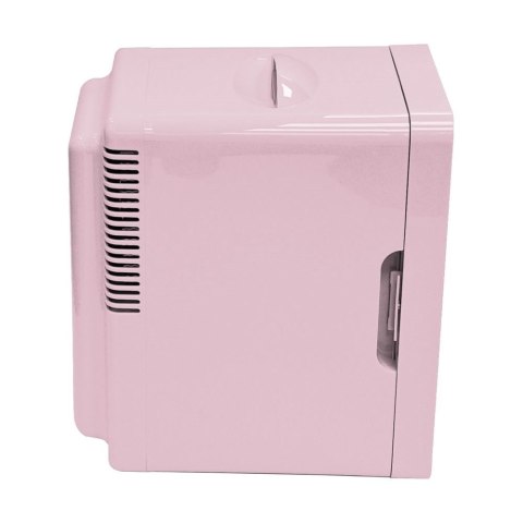 Mini lodówka z lusterkiem do makijażu LED ELLE Home ESDAF01PUEU 6L fioletowa