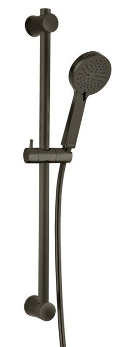 SHOWER SET RILLO 3 JET GUN METAL N365GM