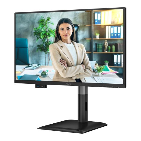 AOC 24P4CV monitor komputerowy 60,5 cm (23.8") 1920 x 1080 px Full HD LED Czarny