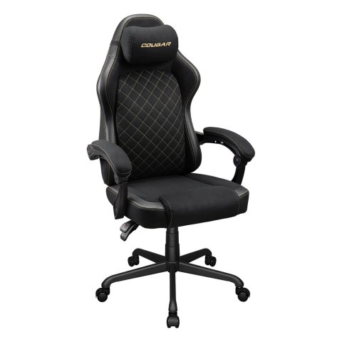COUGAR CGR-FXF-GLB Uniwersalny fotel dla gracza Obite siedzisko Czarny, Złoto