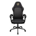 COUGAR CGR-FXF-GLB Uniwersalny fotel dla gracza Obite siedzisko Czarny, Złoto
