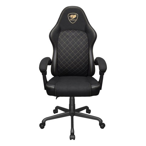 COUGAR CGR-FXF-GLB Uniwersalny fotel dla gracza Obite siedzisko Czarny, Złoto