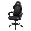 COUGAR CGR-FXF-GLB Uniwersalny fotel dla gracza Obite siedzisko Czarny, Złoto