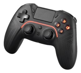 Deltaco Gaming GAM-139 kontroler gier Czarny Bluetooth/USB Gamepad Cyfrowy Android, PC, PlayStation 4