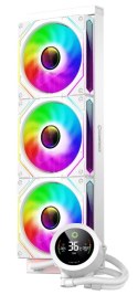 GameMax ICEBURG 360 DIGITAL WH system chłodzenia komputerów Procesor Chłodnica cieczy all-in-one 12 cm Biały 1 szt.