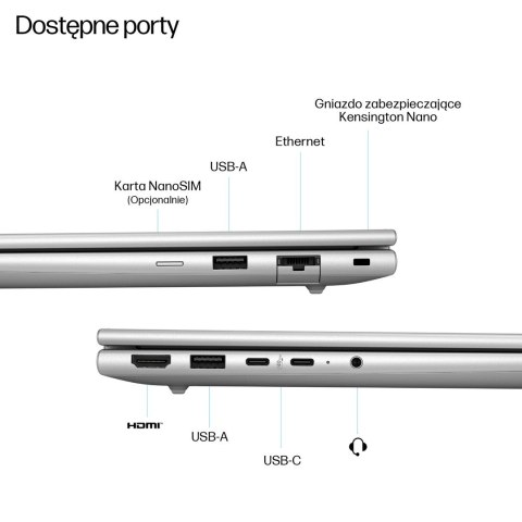 HP EliteBook 6 G1a Next Gen AI PC Copilot+ PC AMD Ryzen AI 5 340 Laptop 35,6 cm (14") WUXGA 16 GB DDR5-SDRAM 512 GB SSD Wi-Fi 6E