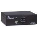 Inter-Tech AS-21HA HDMI przełącznik KVM Czarny