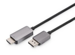 Digitus Adapter kablowy DisplayPort 8K, DP na HDMI typu A